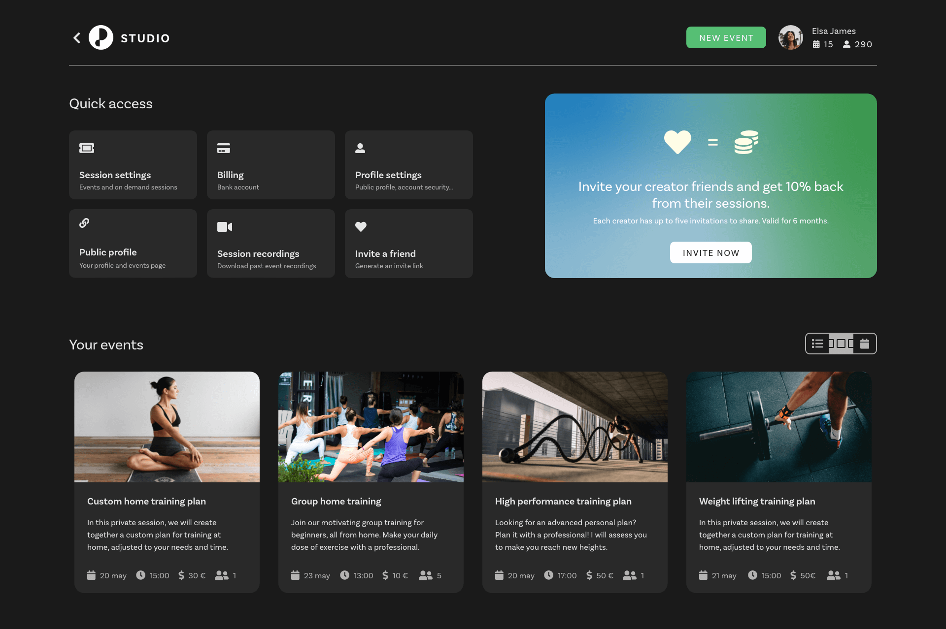 Home page of Paragast Studio